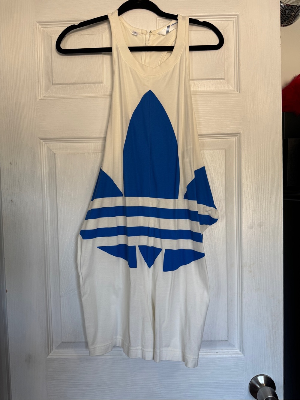 ADIDAS Re_Worked Blue + White Romper